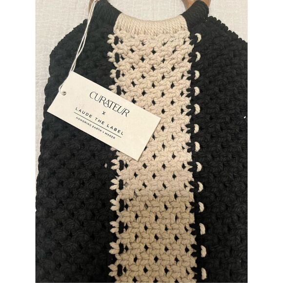 Rachel Zoe X LAUDE THE LABLE Gabby Mini Macrame Bag NEW NWT - Picture 4 of 10